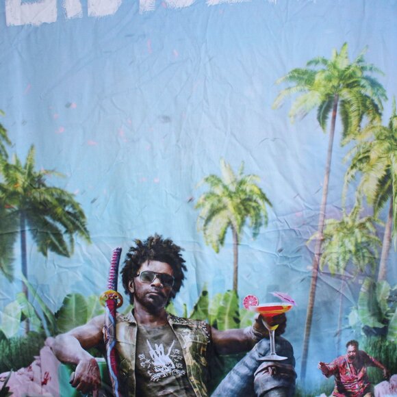 Dead Island 2 Welcome to Hell Game Stop 90" x 48" Fabric Poster Promotional Sign - Picture 3 of 9